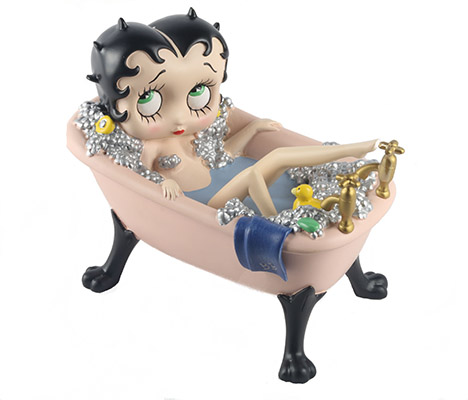 Betty Boop In Bath Tub